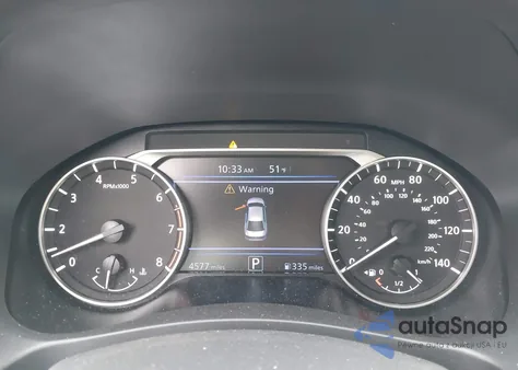 2025 Nissan Altima Sv Fwd from USA, damaged, VIN 1N4BL4DV8SN382058